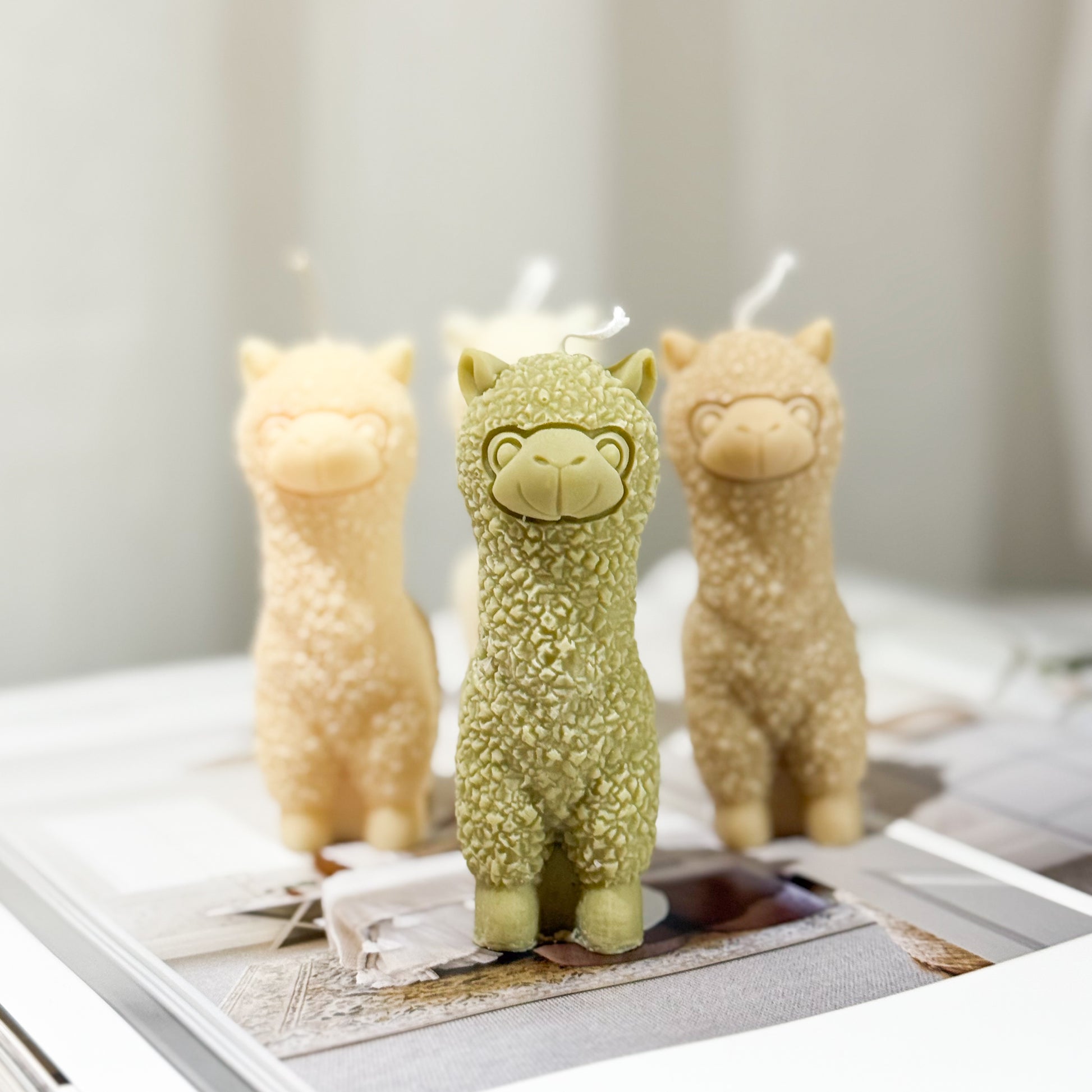 Alpaca Decorative Candle