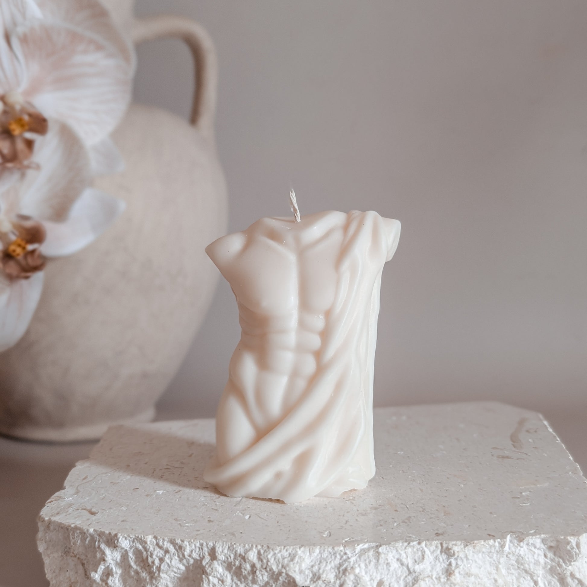 Hector Male Body Candle - Small