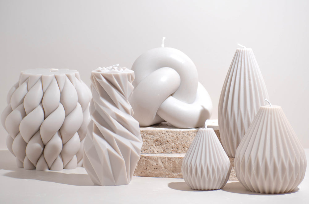 Decor Sculptural & Pillar Soy Candles – Iconic Candles