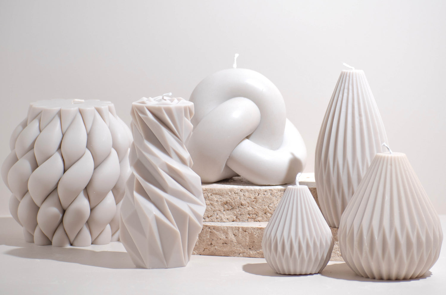 Sculptural Candle Collection