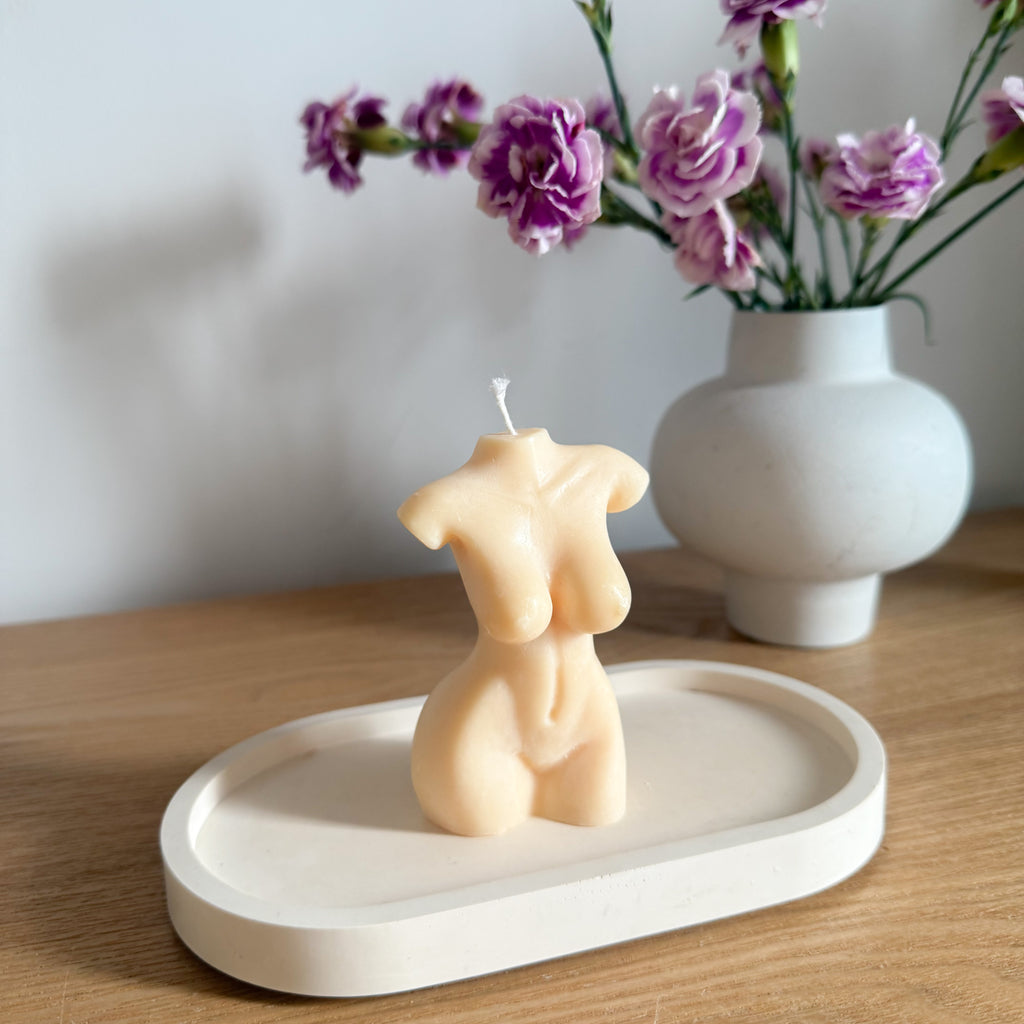 Hera Female Body Candle - Small