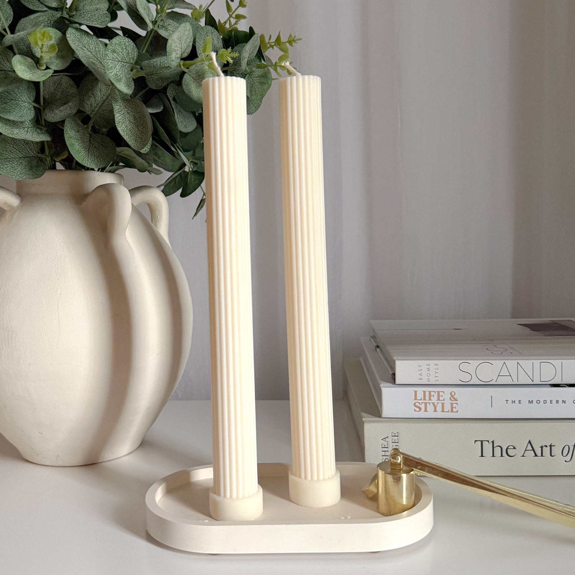Thalia Free Standing Taper Candle