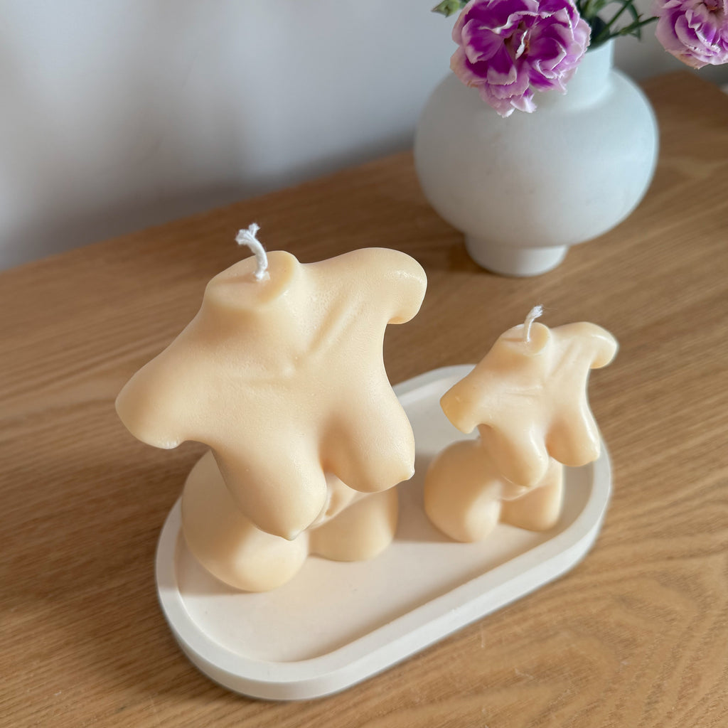 Hera Female Body Candle - Small