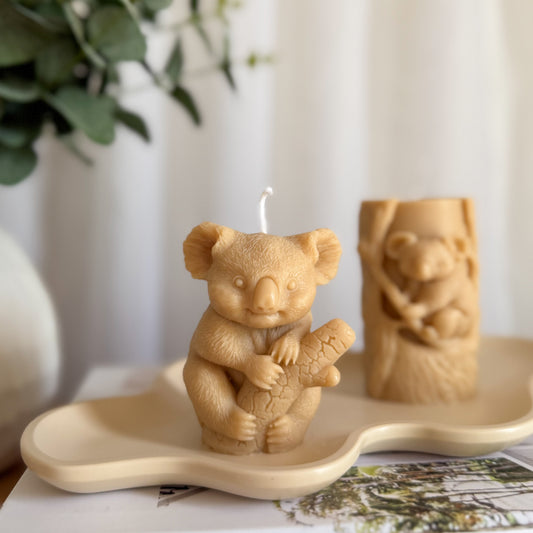 Koala Statue Decorative Candle