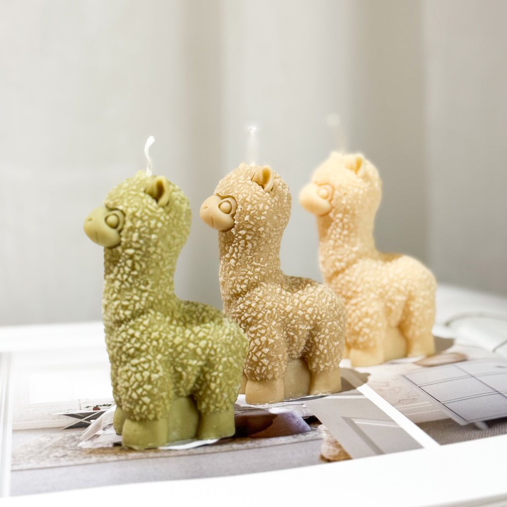 Alpaca Decorative Candle