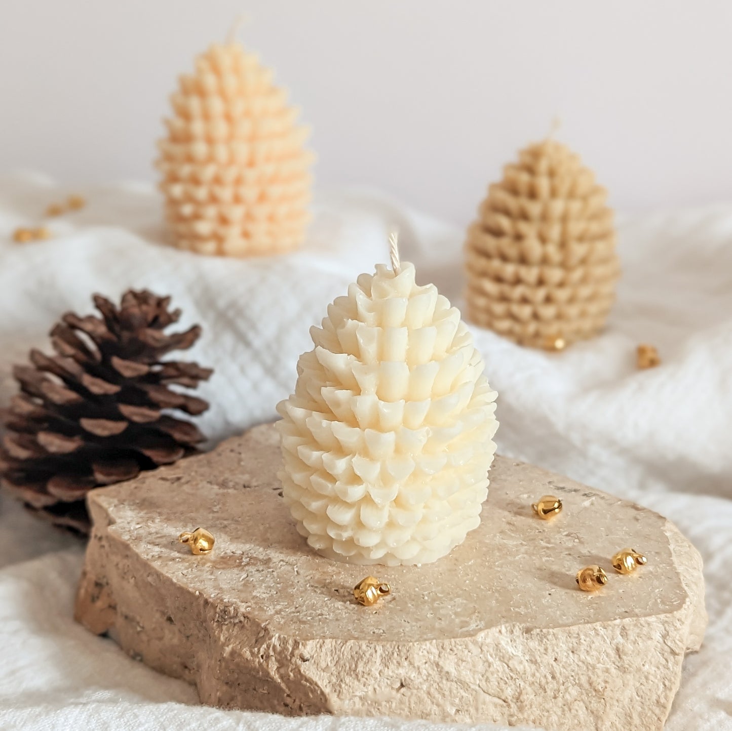 Christmas Cone Decorative Candle