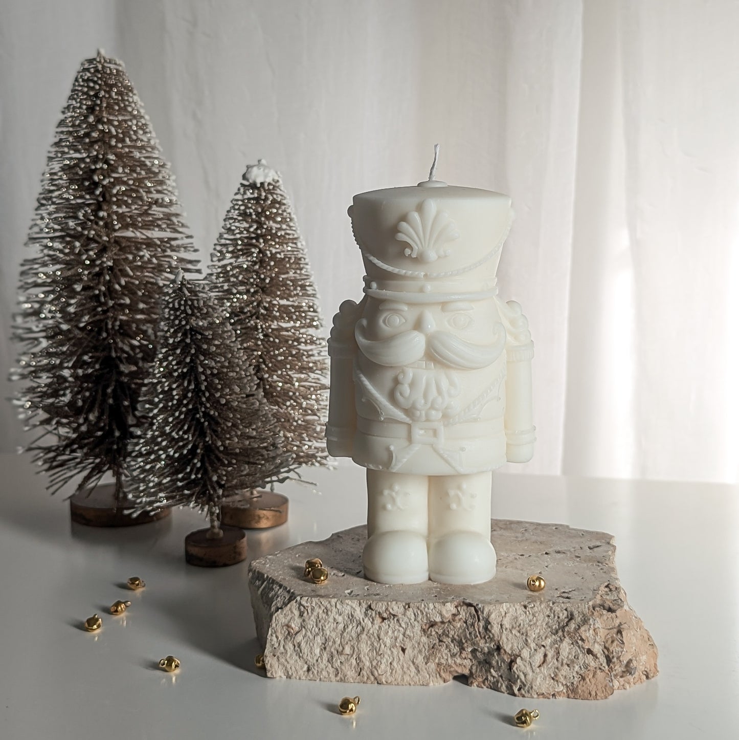 Christmas Nutcracker Decorative Candle