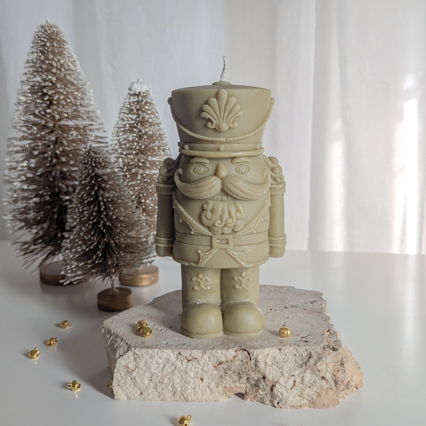 Christmas Nutcracker Decorative Candle