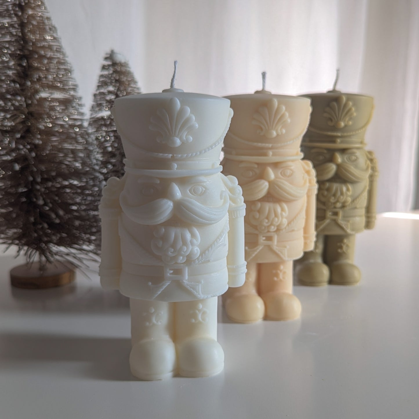 Christmas Nutcracker Decorative Candle