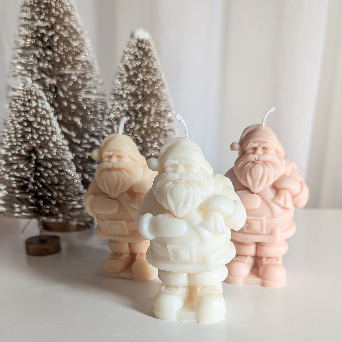 Christmas Santa Decorative Candle