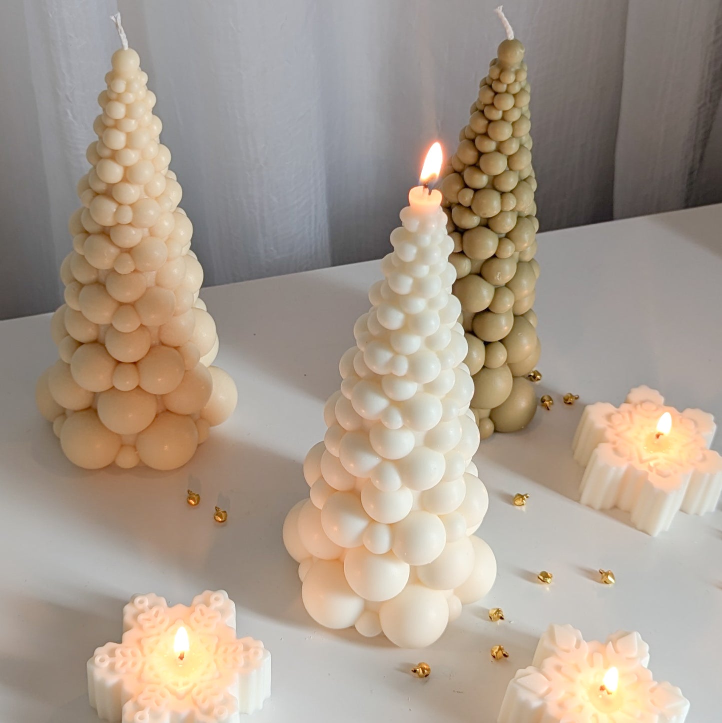 Christmas Tree Extra Large Decorative Candle