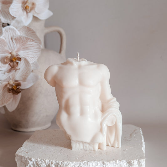 Hector Large Male Body Candle