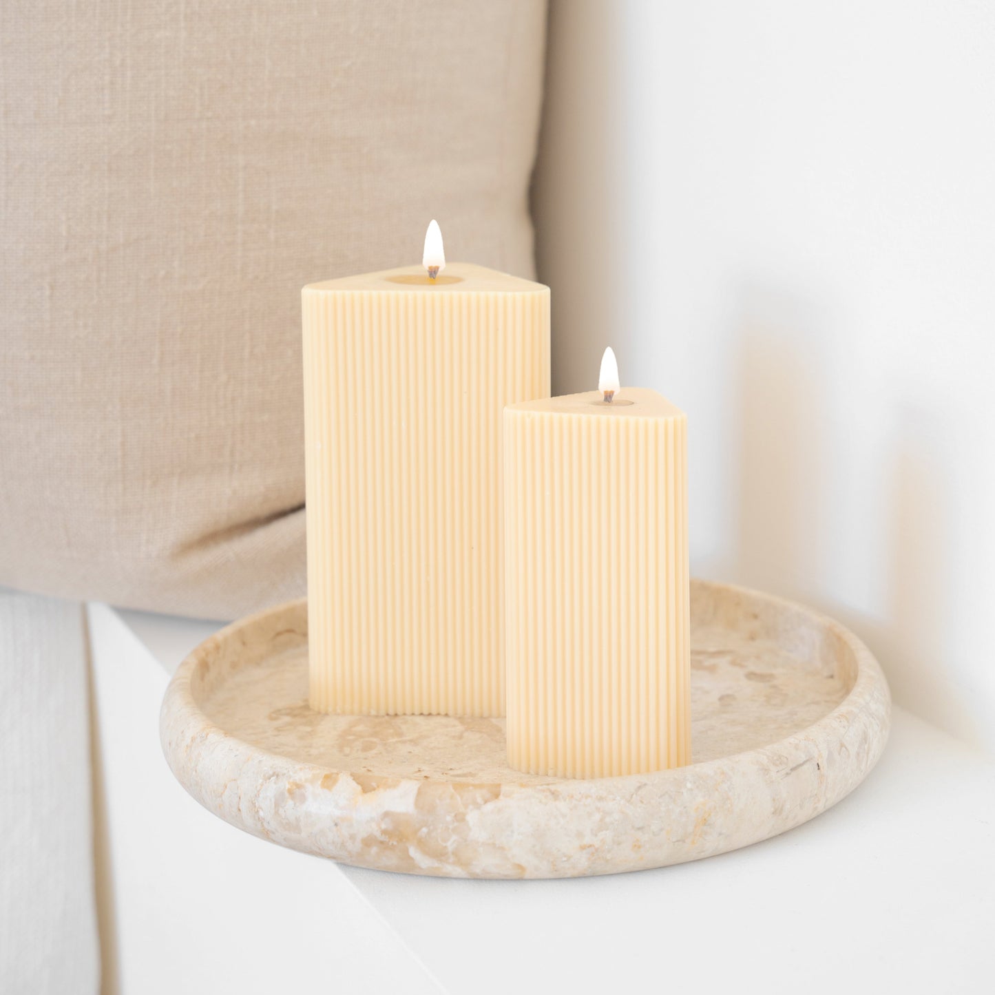 Theo Pillar Candle