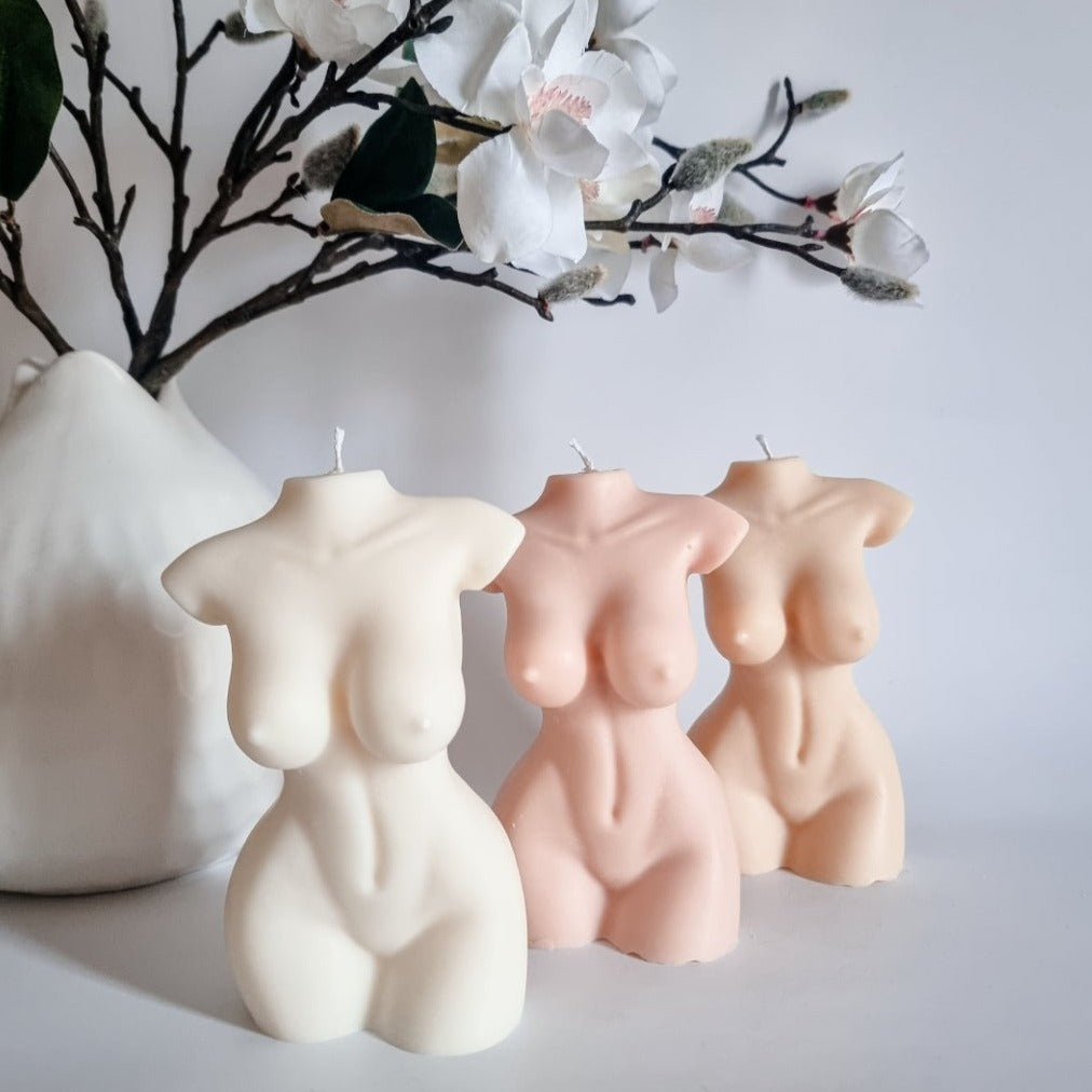 Hera Female Body Candle - Large