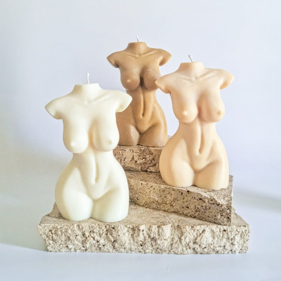 Hera Female Body Candle - Large