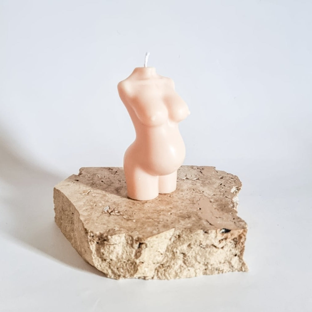 Mama Female Body Candle