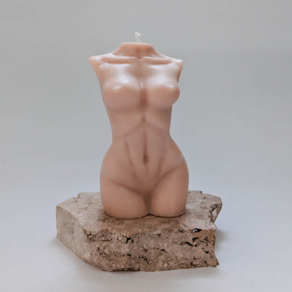 Goddess Large Female Body Candle