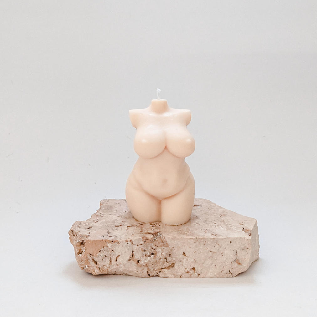 Diva Female Body Candle - Small