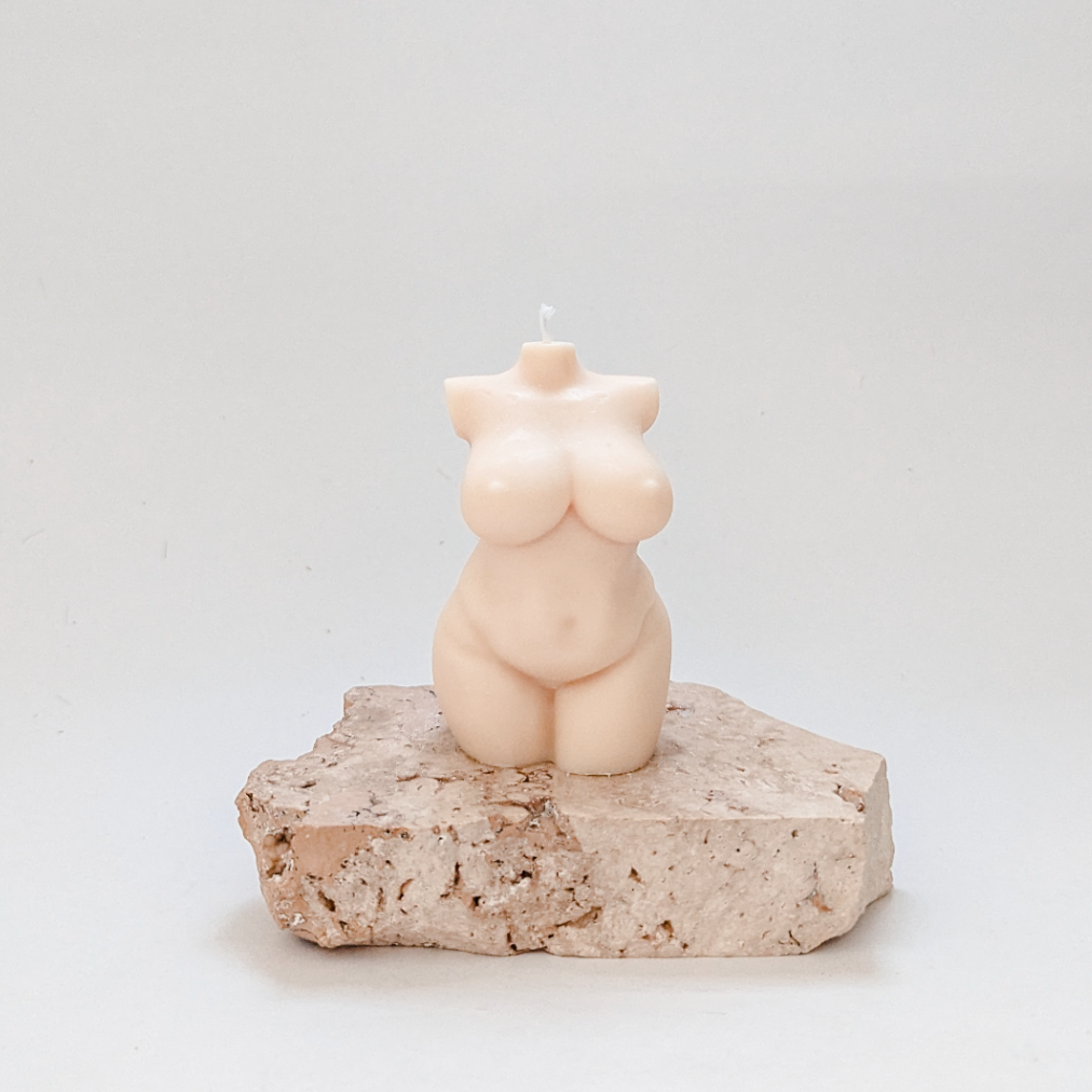 Diva Medium Female Body Candle