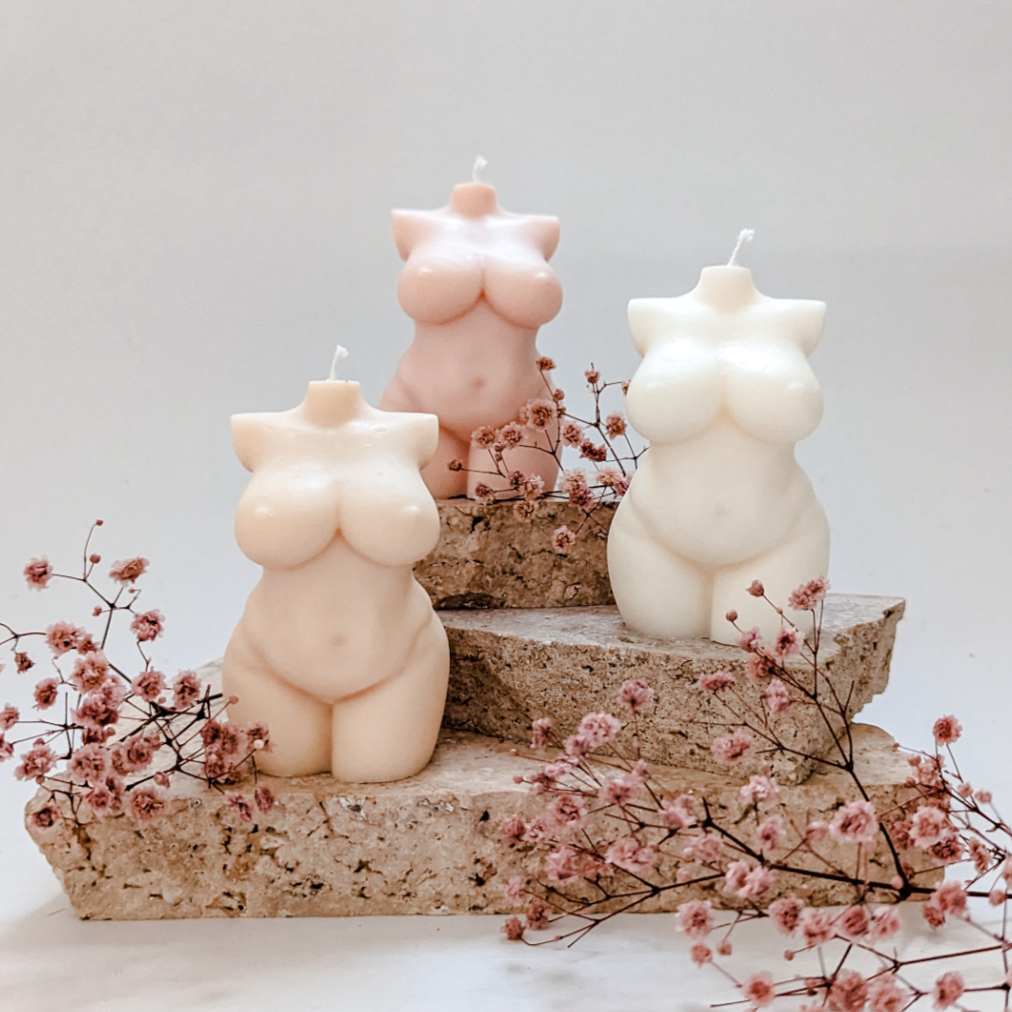 Diva Female Body Candle - Small