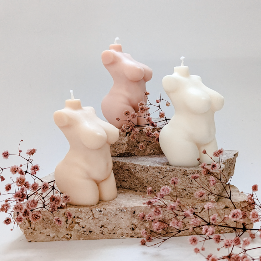 Diva Female Body Candle - Small
