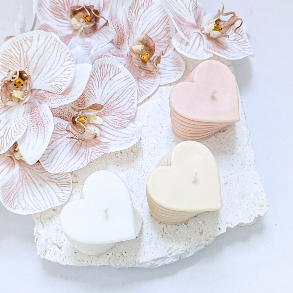 Mila Heart Candle