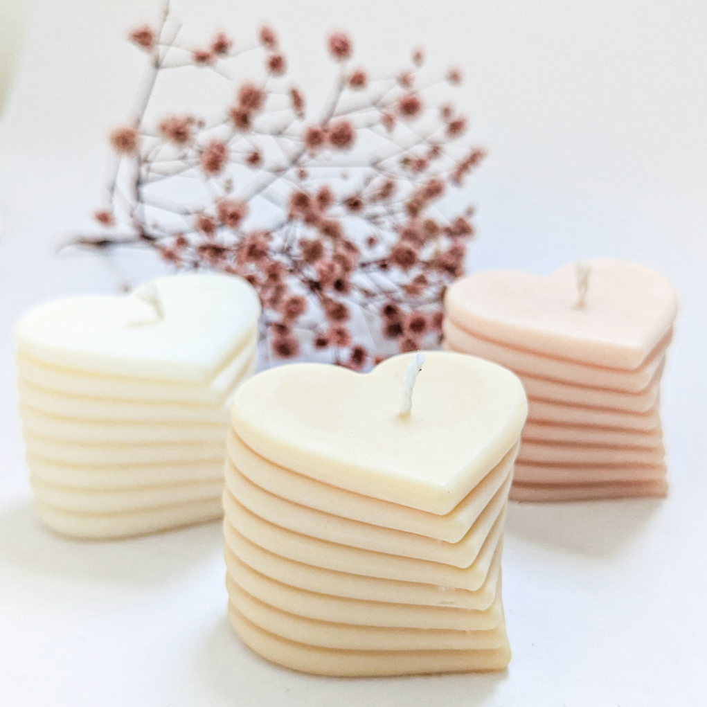 Mila Heart Candle