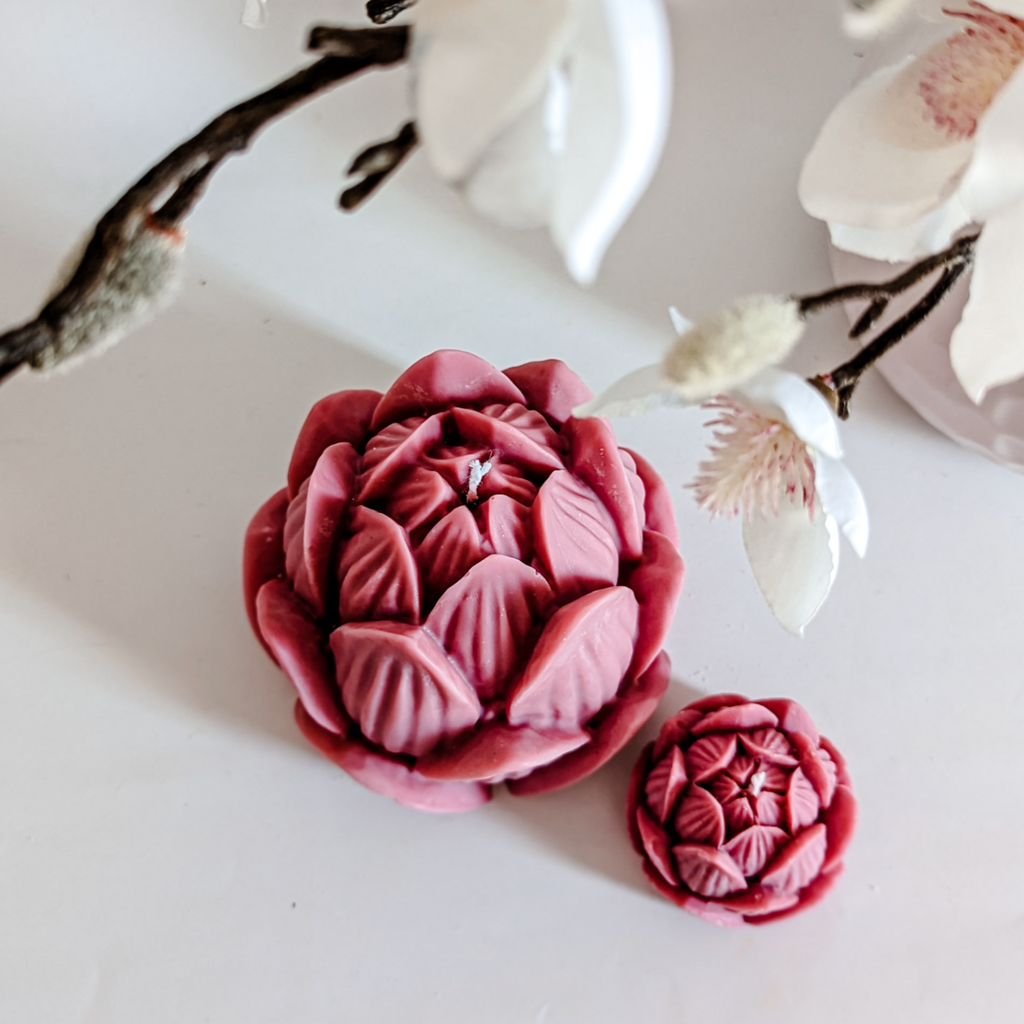 Lilly Flower Candle Small